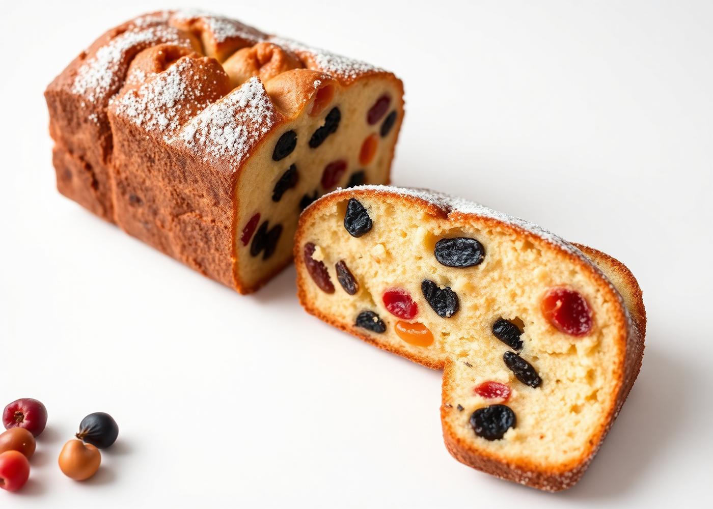 Cross-section of a Cova panettone